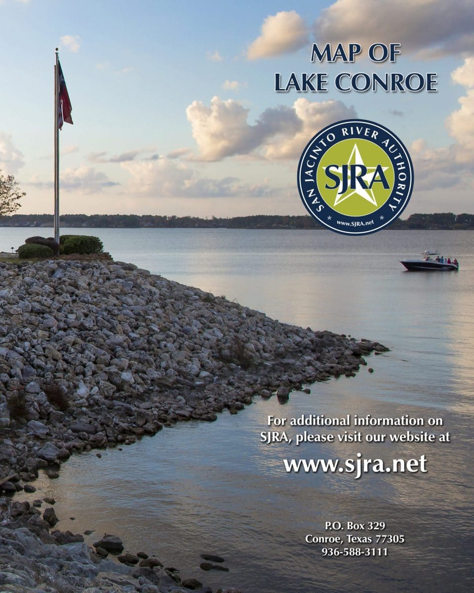 Map of Lake Conroe Cover