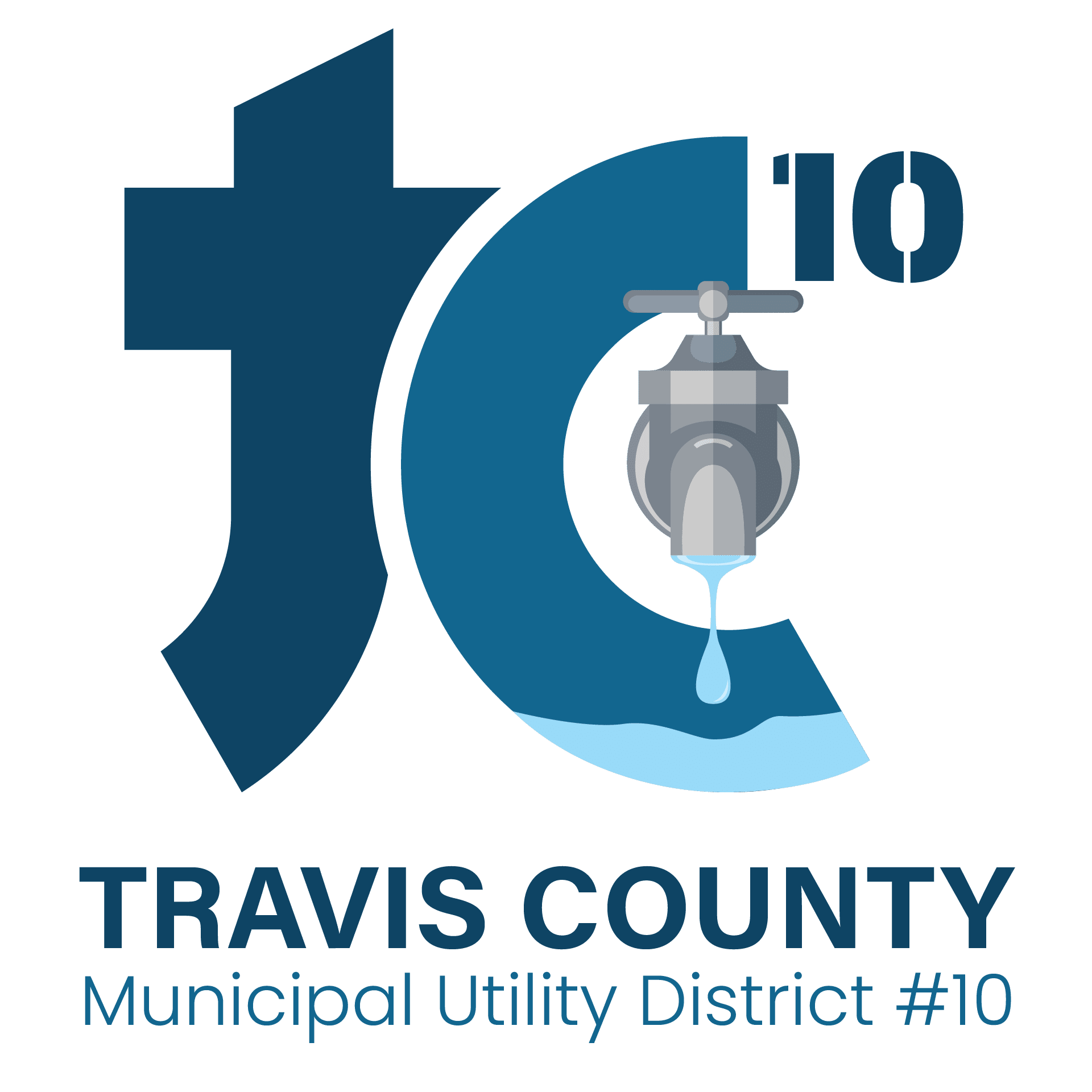 Travis County MUD 10 logo