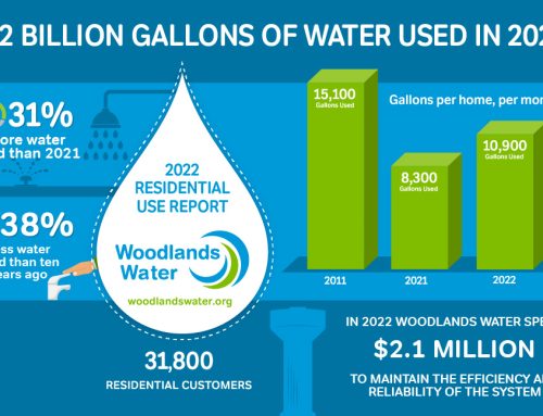 Woodlands Water – 2022 Water Use